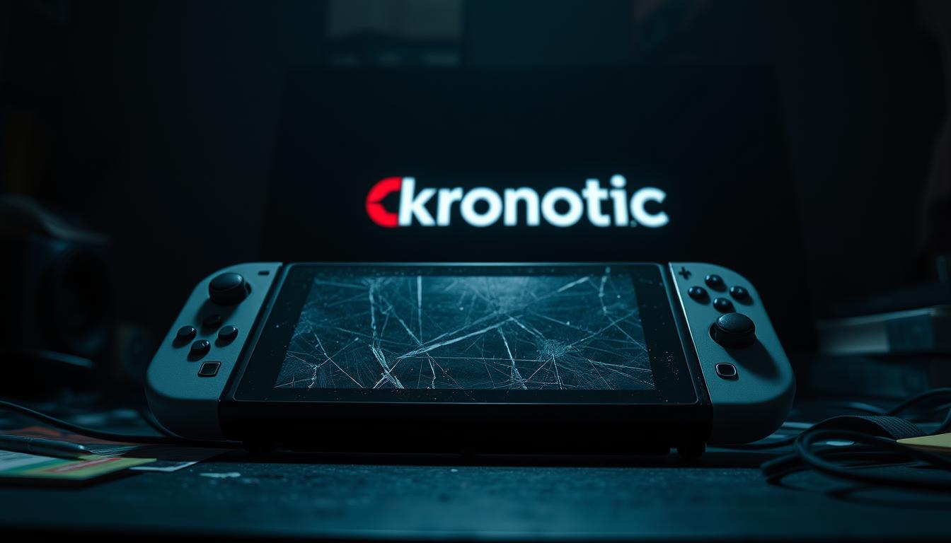 Used Nintendo Switch 2 game box on desk